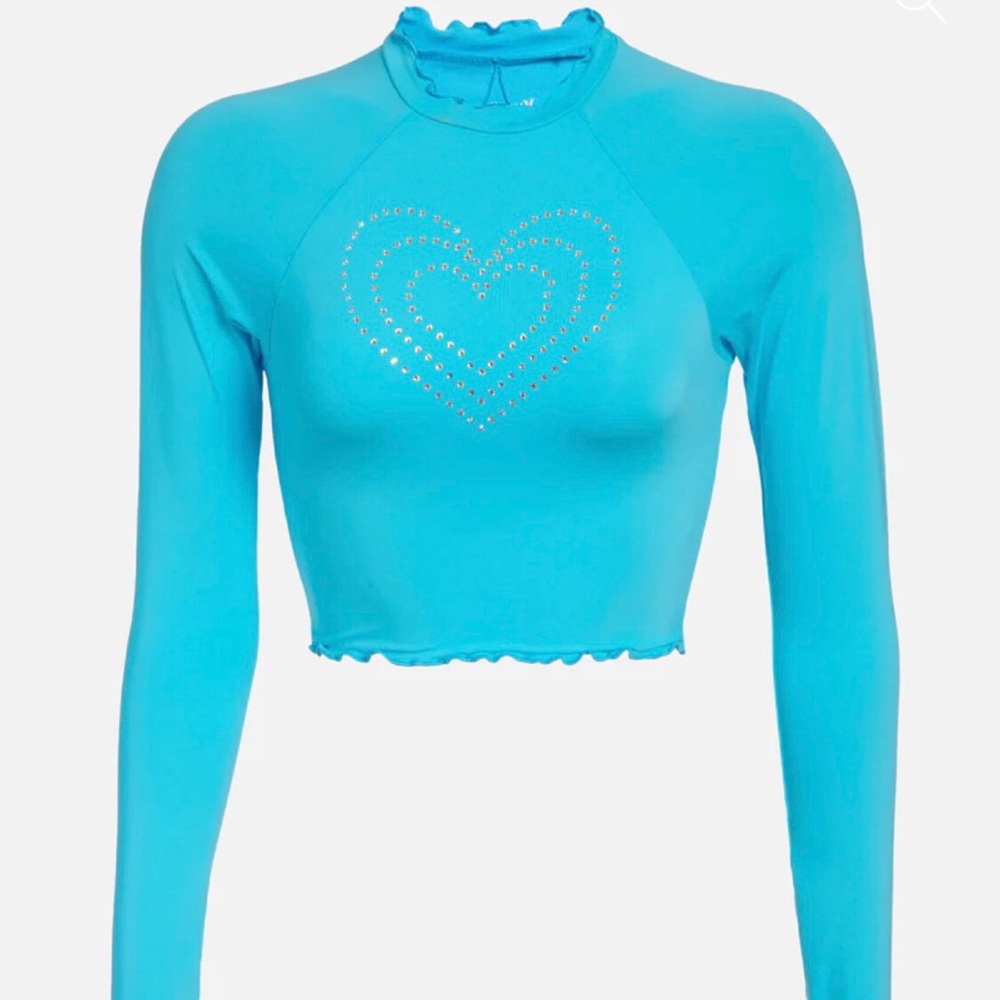 LoveShackFancy cropped rashgaurd (XL)